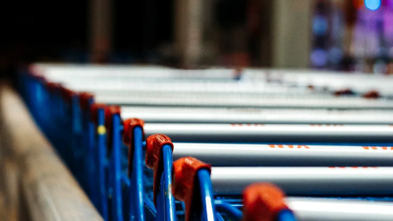 Market soğutucu ve dondurucu reyonu