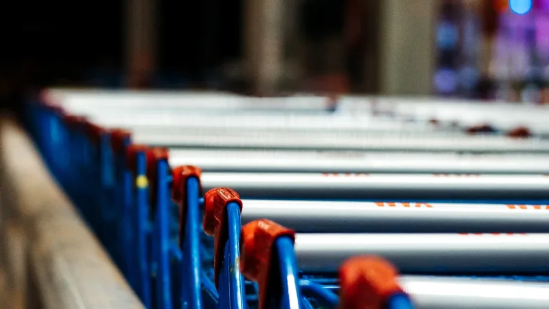 Market soğutucu ve dondurucu reyonu